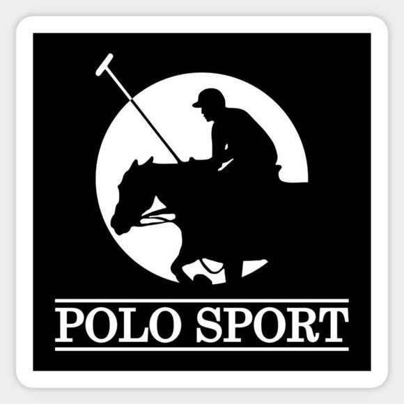 R.L. Polo Sport (Malaysia) Men's Bold Orange and Black (1/4) Zip Wind-Breaker - Picture 7 of 17